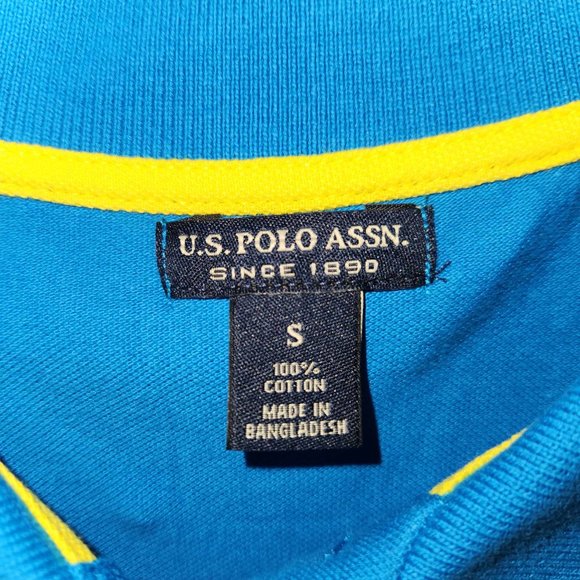 U.S. Polo Assn Polo Shirt Womens Size Small - Blue - NWT - Picture 3 of 4